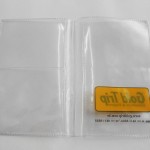 Capa Para Passaporte com bolso em PVC Cristal ( transparente)