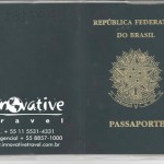 Capa Para Passaporte / Porta Passaporte em PVC Cristal (Transparente)